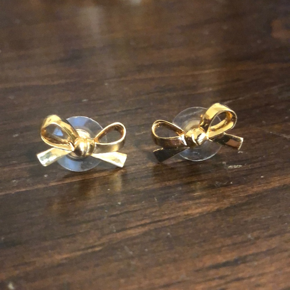 Kate Spade bow earrings